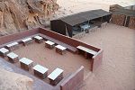 camp dans le desert du Wadi Ram