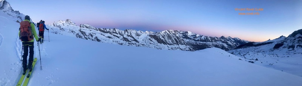 La Traversée du Grand Paradis vers la tête de l'Etrêt 